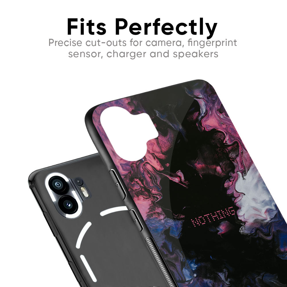 Smudge Brush Glass case for Nothing Phone 2a 5G