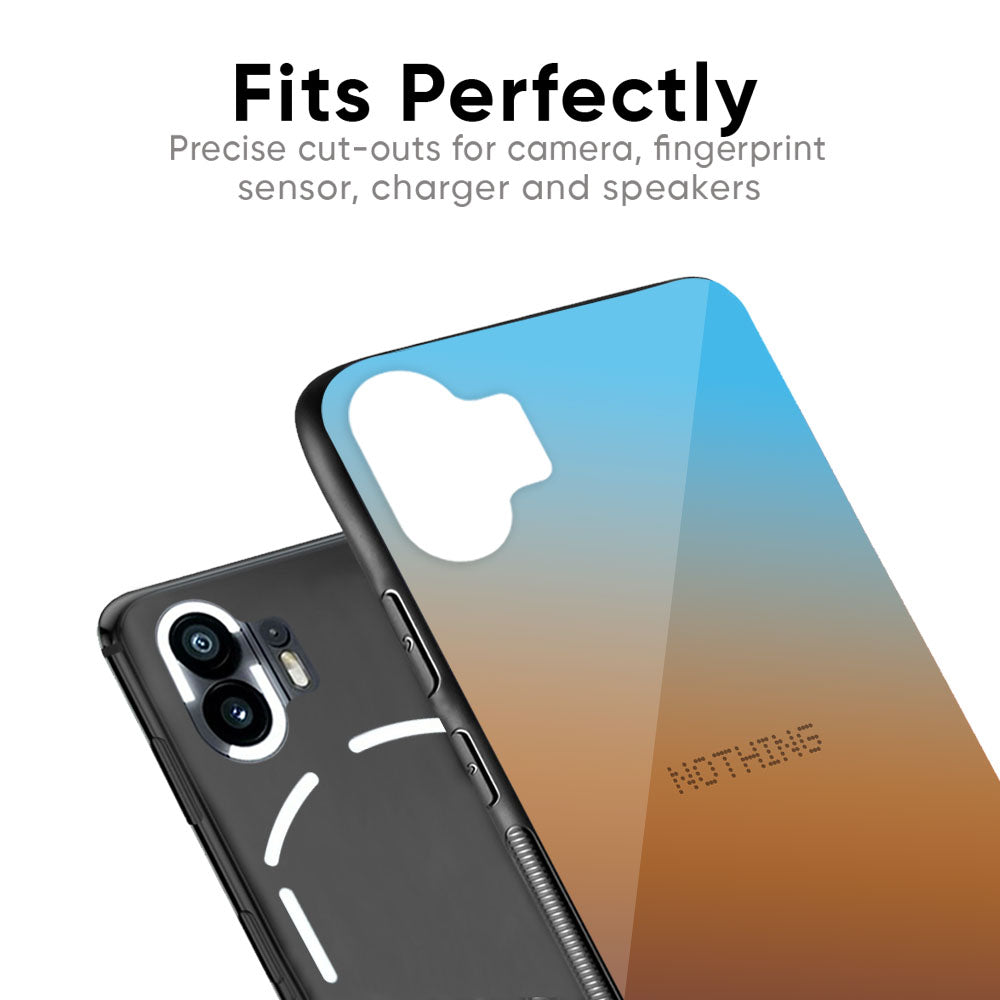 Rich Brown Glass Case for Nothing CMF Phone 1