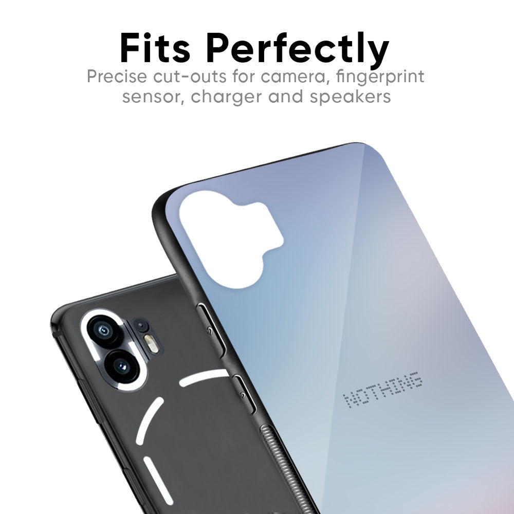 Light Sky Texture Glass Case for Nothing Phone 2a 5G