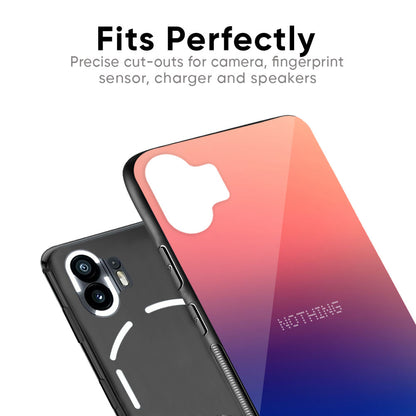 Dual Magical Tone Glass Case for Nothing Phone 2a Plus