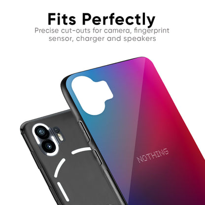 Magical Color Shade Glass Case for Nothing CMF Phone 1