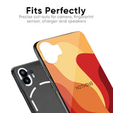 Magma Color Pattern Glass Case for Nothing Phone 2a 5G