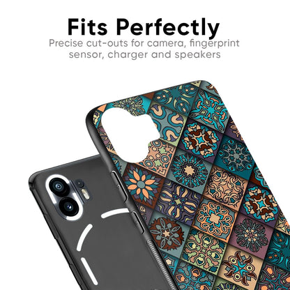 Retro Art Glass Case for Nothing Phone 2a Plus