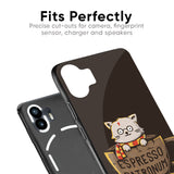 Tea With Kitty Glass Case For Nothing CMF Phone 1