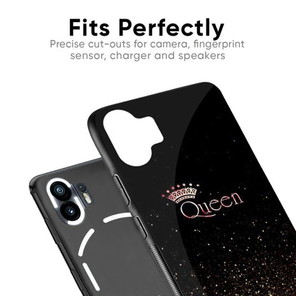 I Am The Queen Glass Case for Nothing Phone 2a Plus