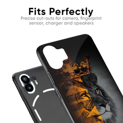 King Of Forest Glass Case for Nothing CMF Phone 1
