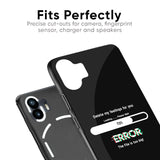 Error Glass Case for Nothing CMF Phone 1