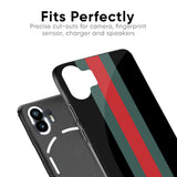 Vertical Stripes Glass Case for Nothing CMF Phone 1