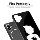 Monochrome Goku Glass Case for Nothing CMF Phone 1