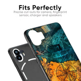 Architecture Map Glass Case for Nothing Phone 2a Plus