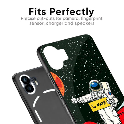 Astronaut on Mars Glass Case for Nothing Phone 2a Plus