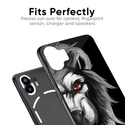 Wild Lion Glass Case for Nothing CMF Phone 1