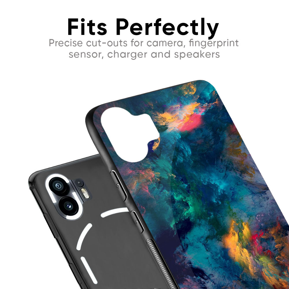 Cloudburst Glass Case for Nothing Phone 2a Plus