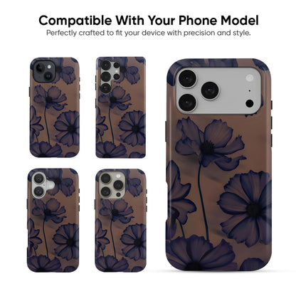 Blue Petal Haze Tough Case