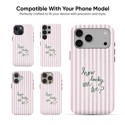 Pink Quote Stripes
