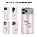 Pink Quote Stripes