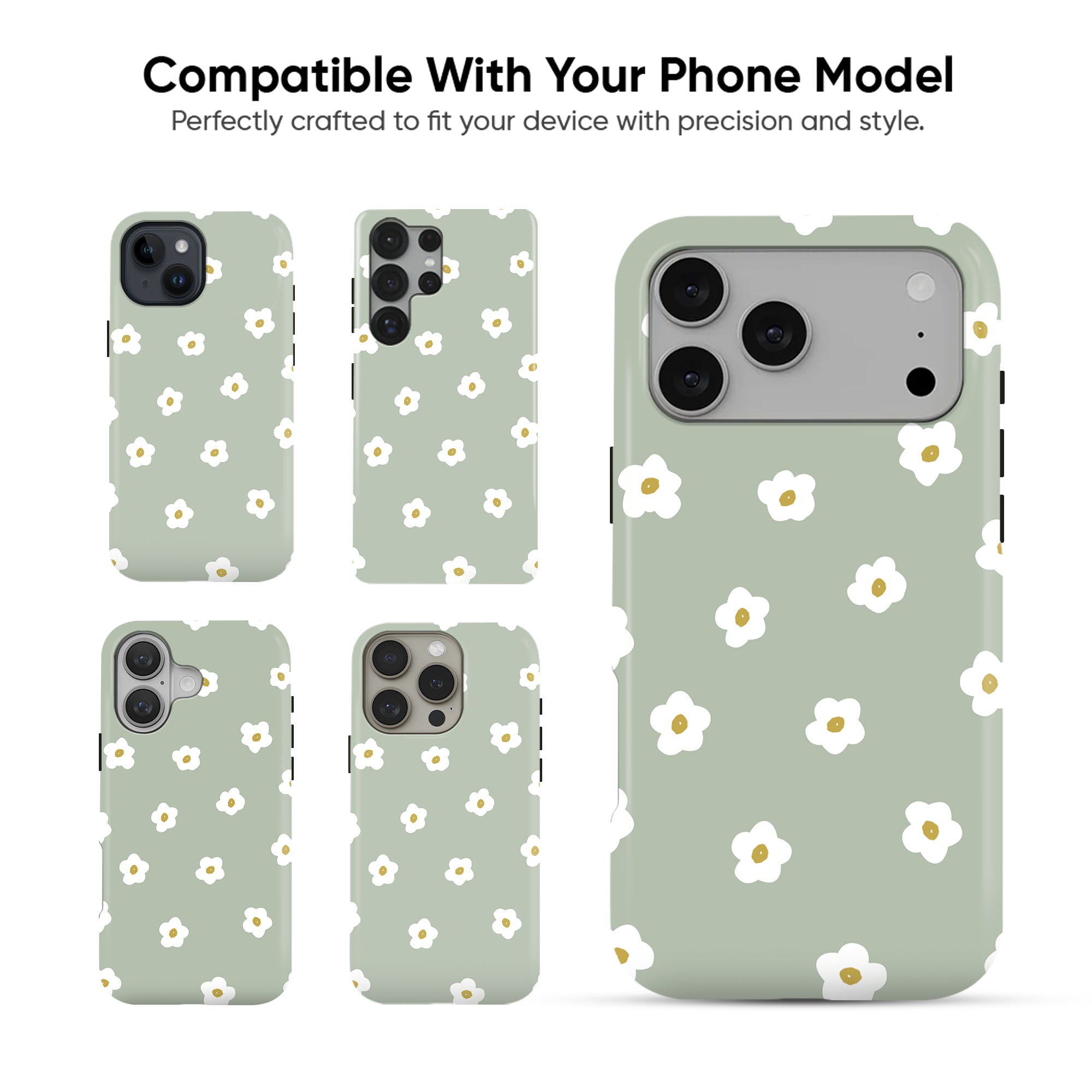 Mint Bloom Tough Case