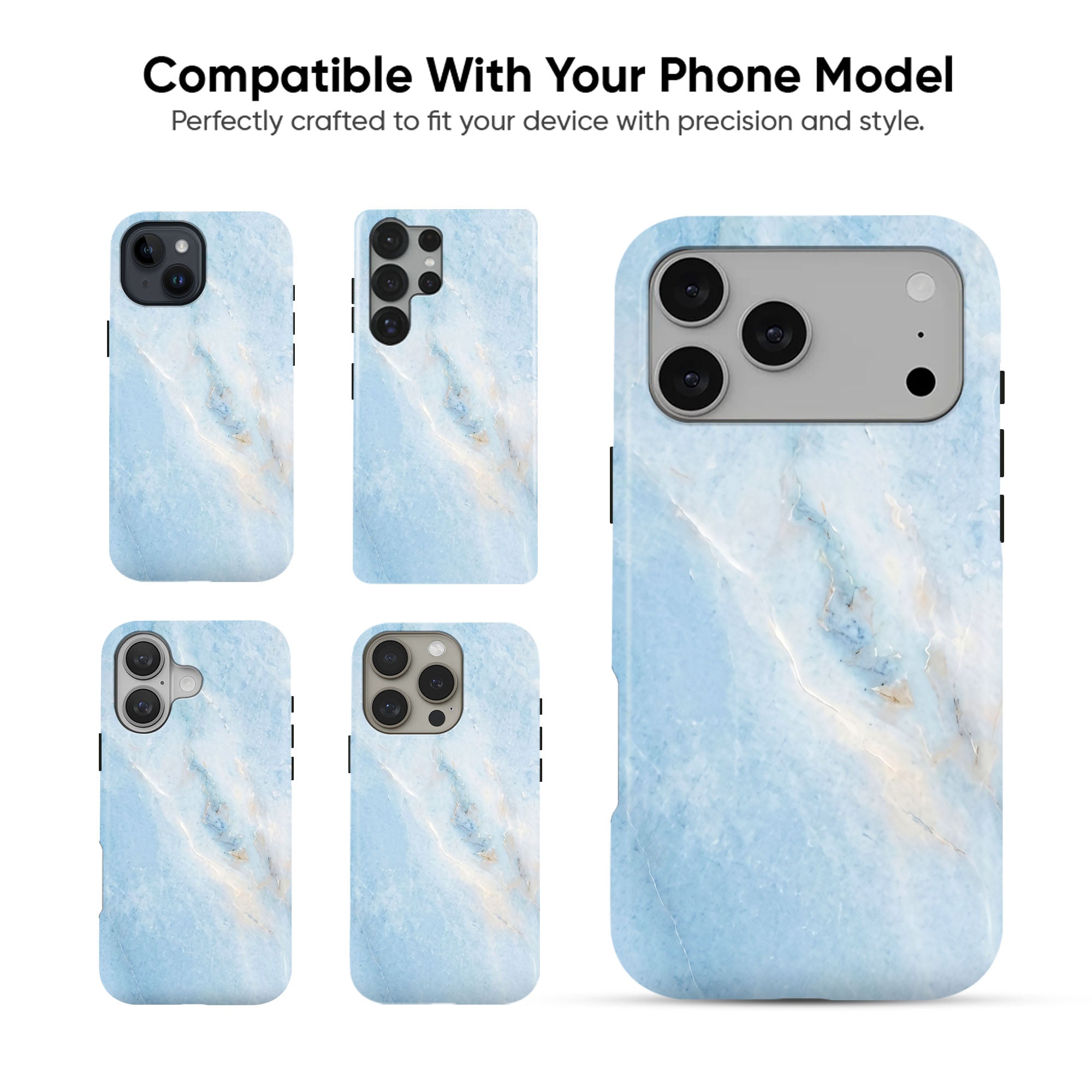 Blue Ice Marble