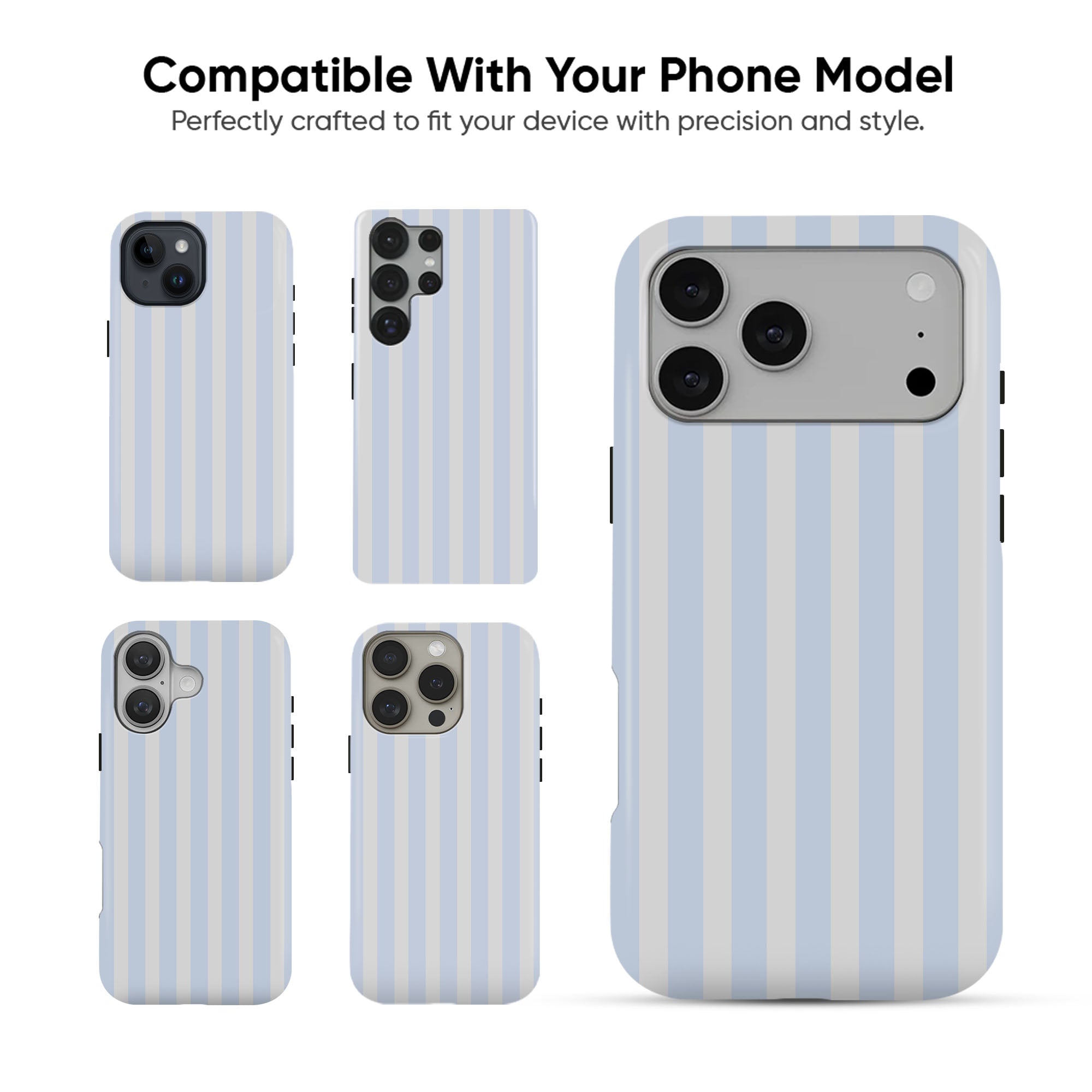 Sky Blue Stripes