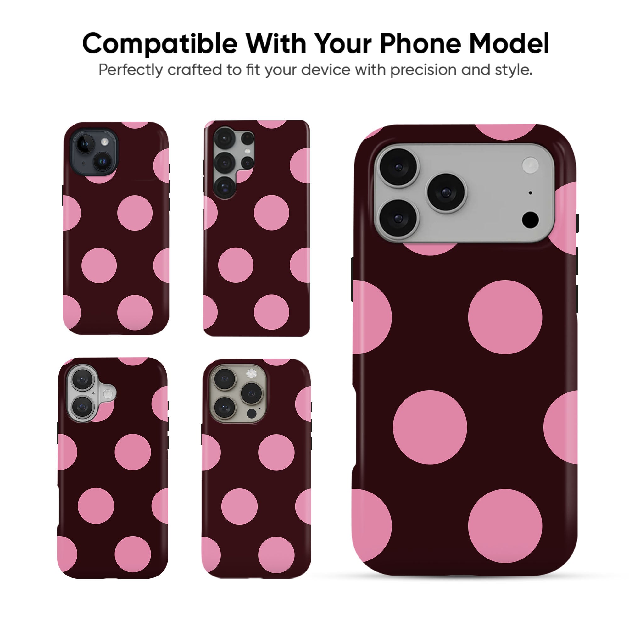 Plum Pink Dots
