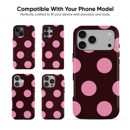 Plum Pink Dots
