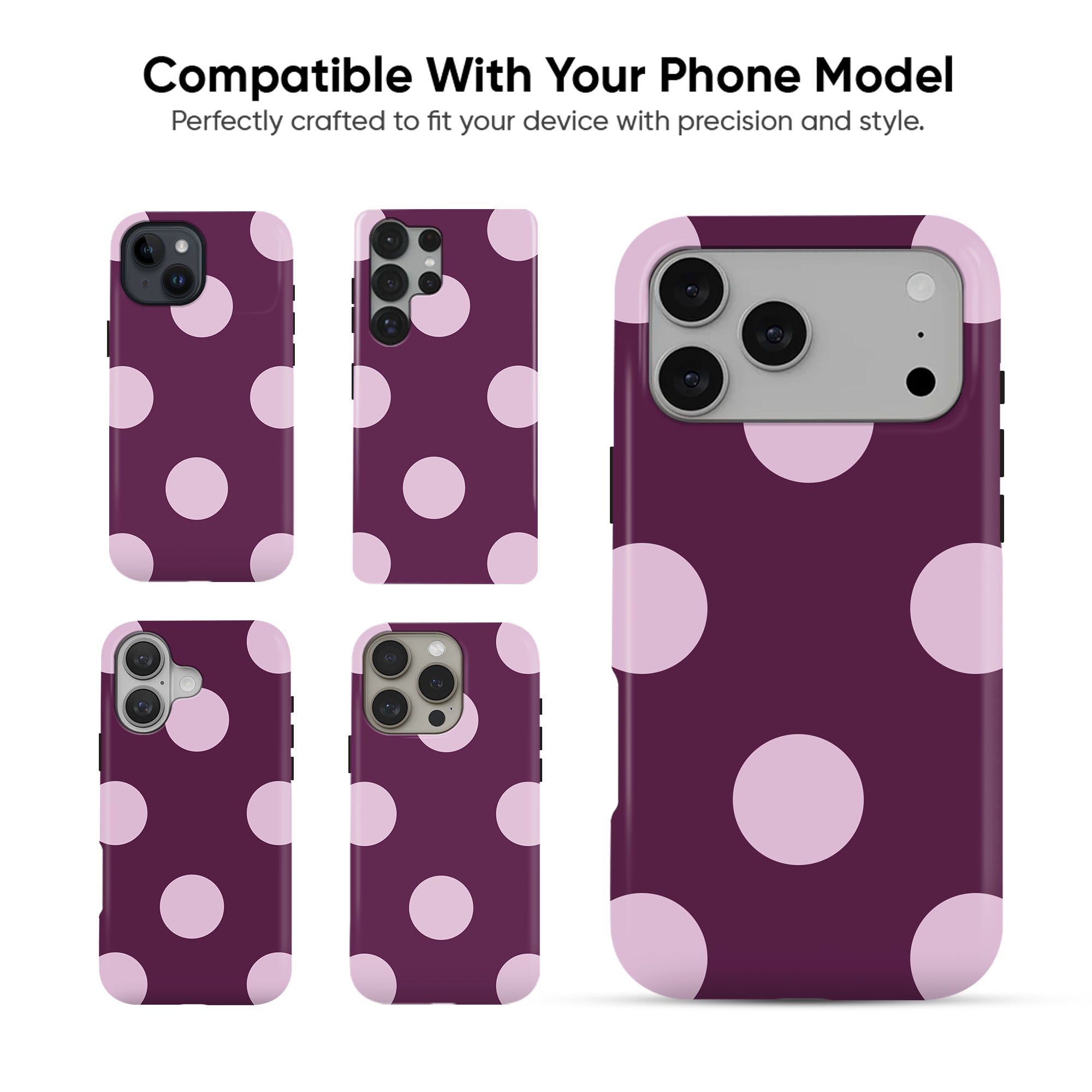 Purple Big Dots