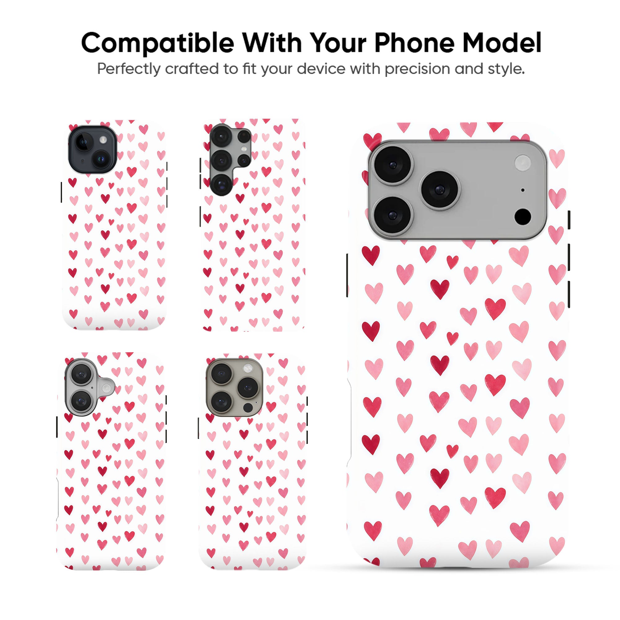 Pink Hearts Mini