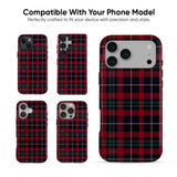 Plaid Latte Tough Case
