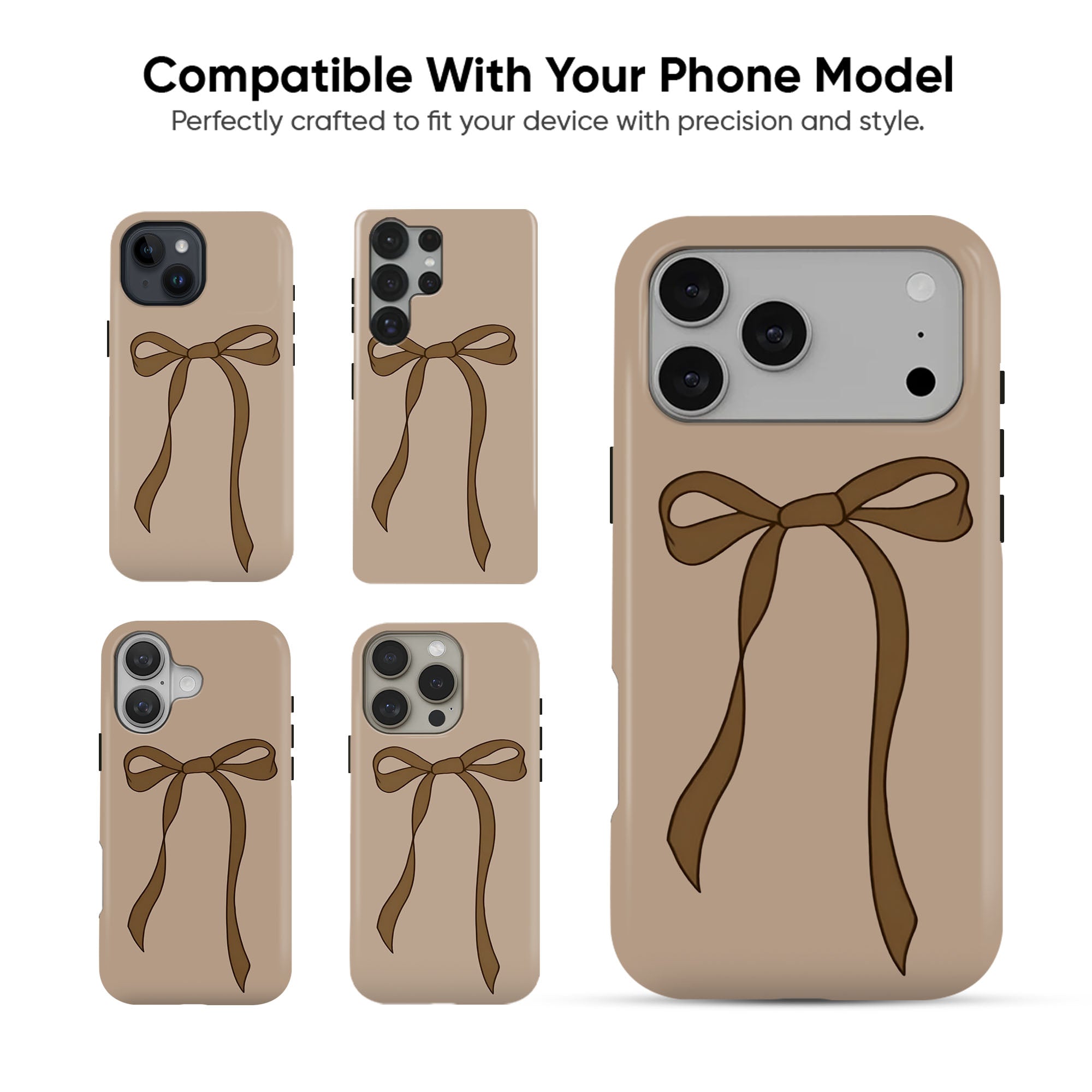 The "Darling" Bow Tough Case