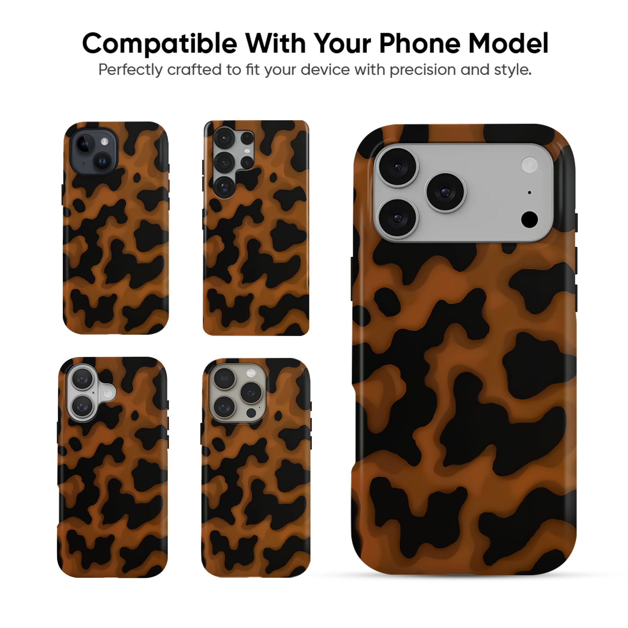 Brown Lava Tough Case