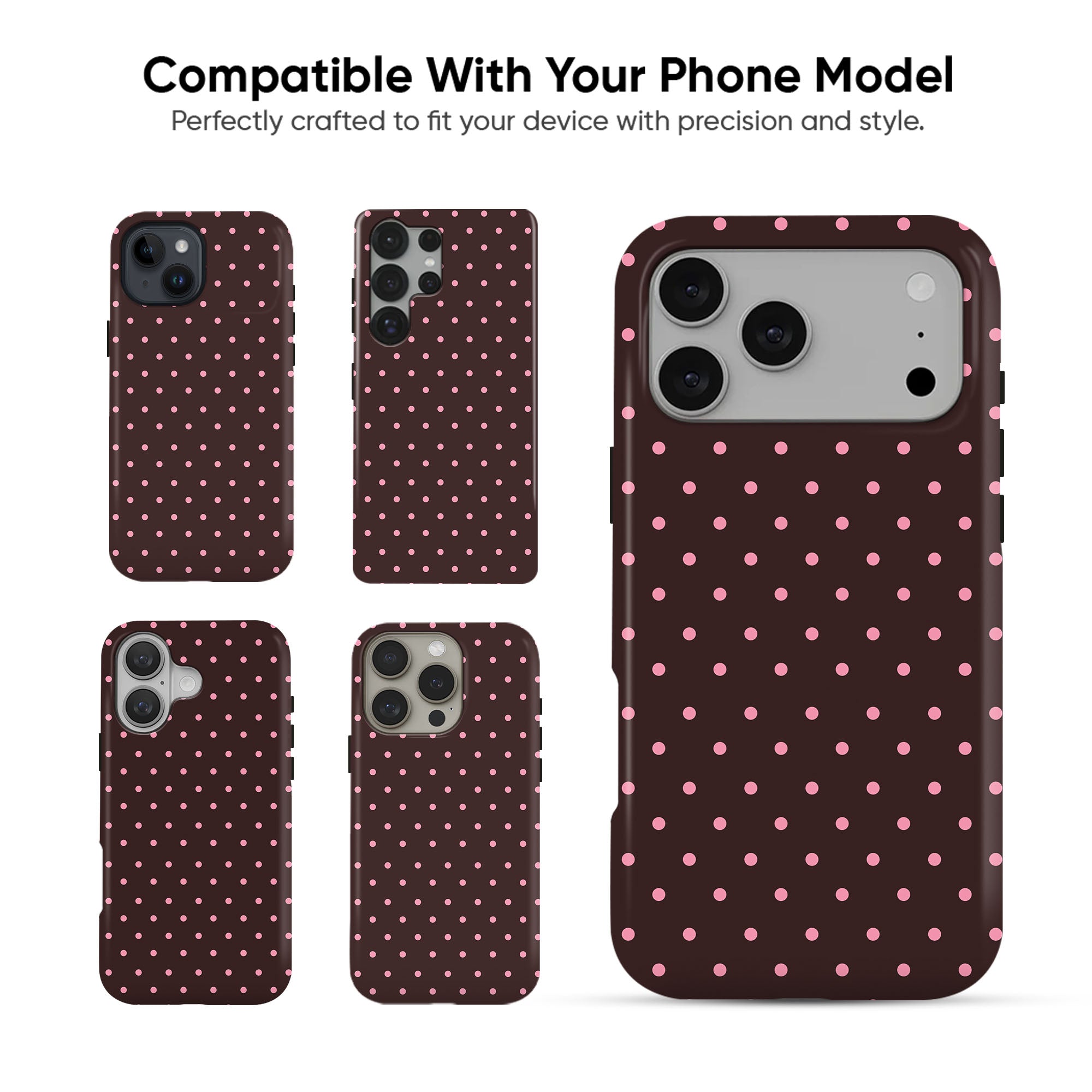 Retro Dot Scatter Tough Case