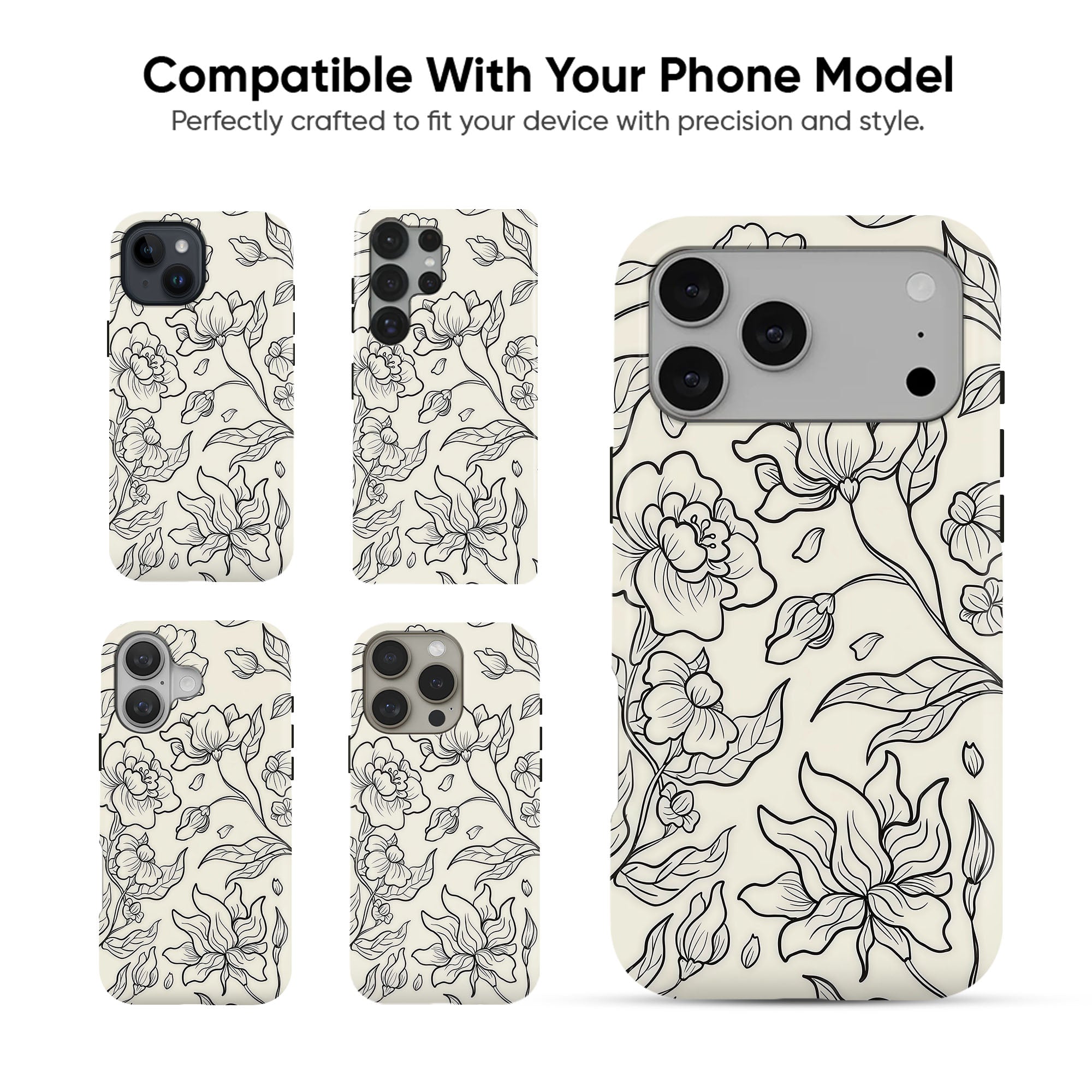 Bloom Engraving Tough Case