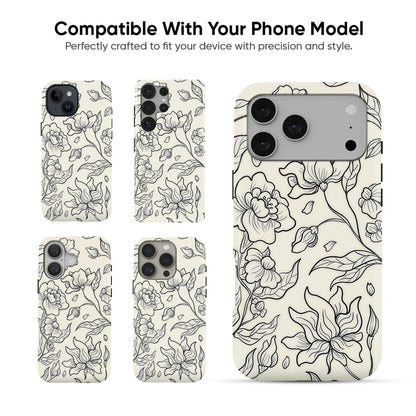 Bloom Engraving Tough Case