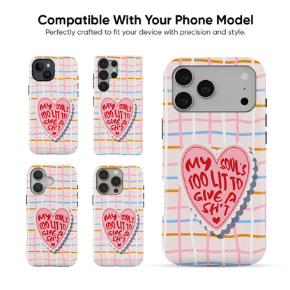 Sassy Patch Grid Tough Case