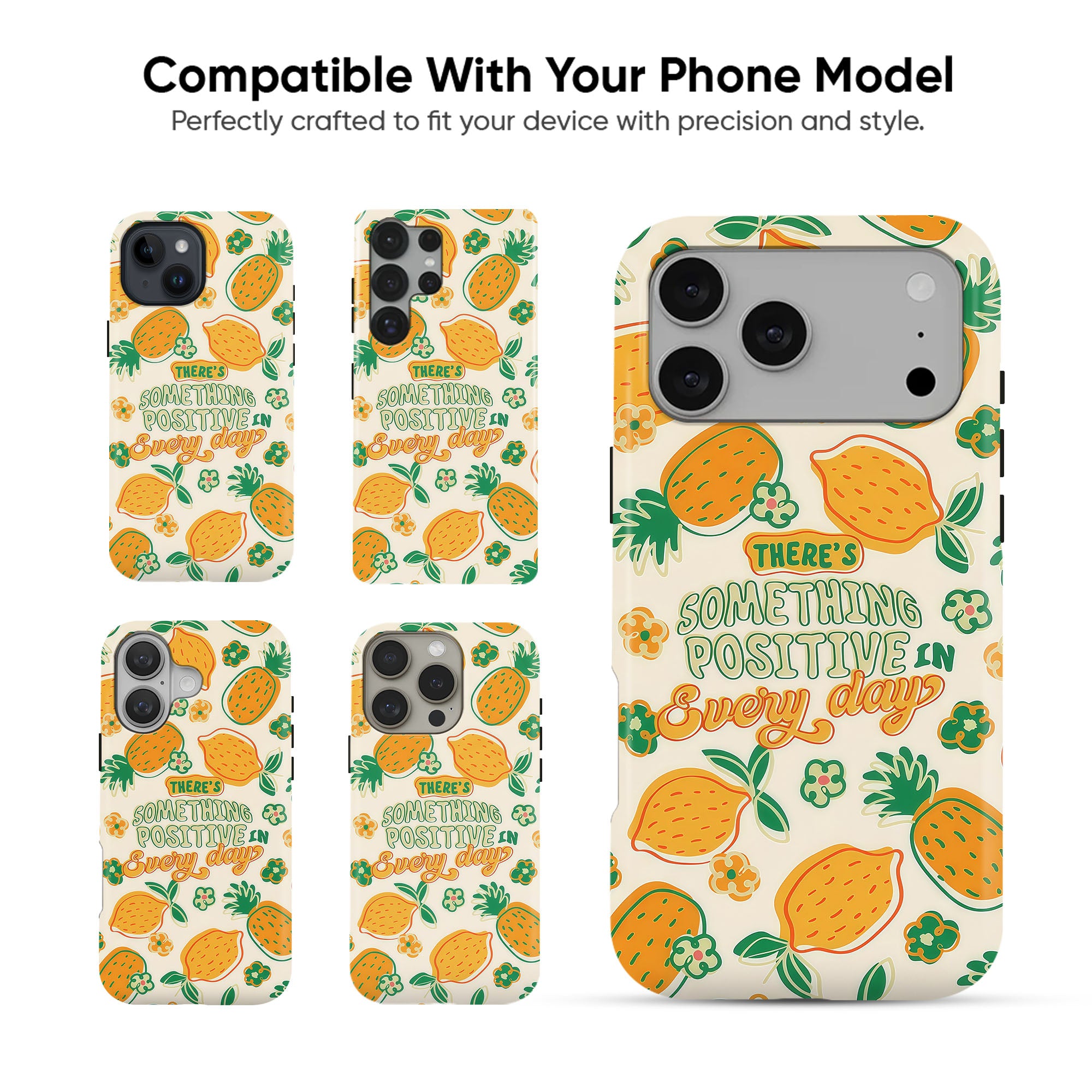 Zesty Lemon Tough Case