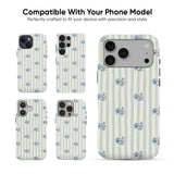 Ditsy Stripe Tough Case