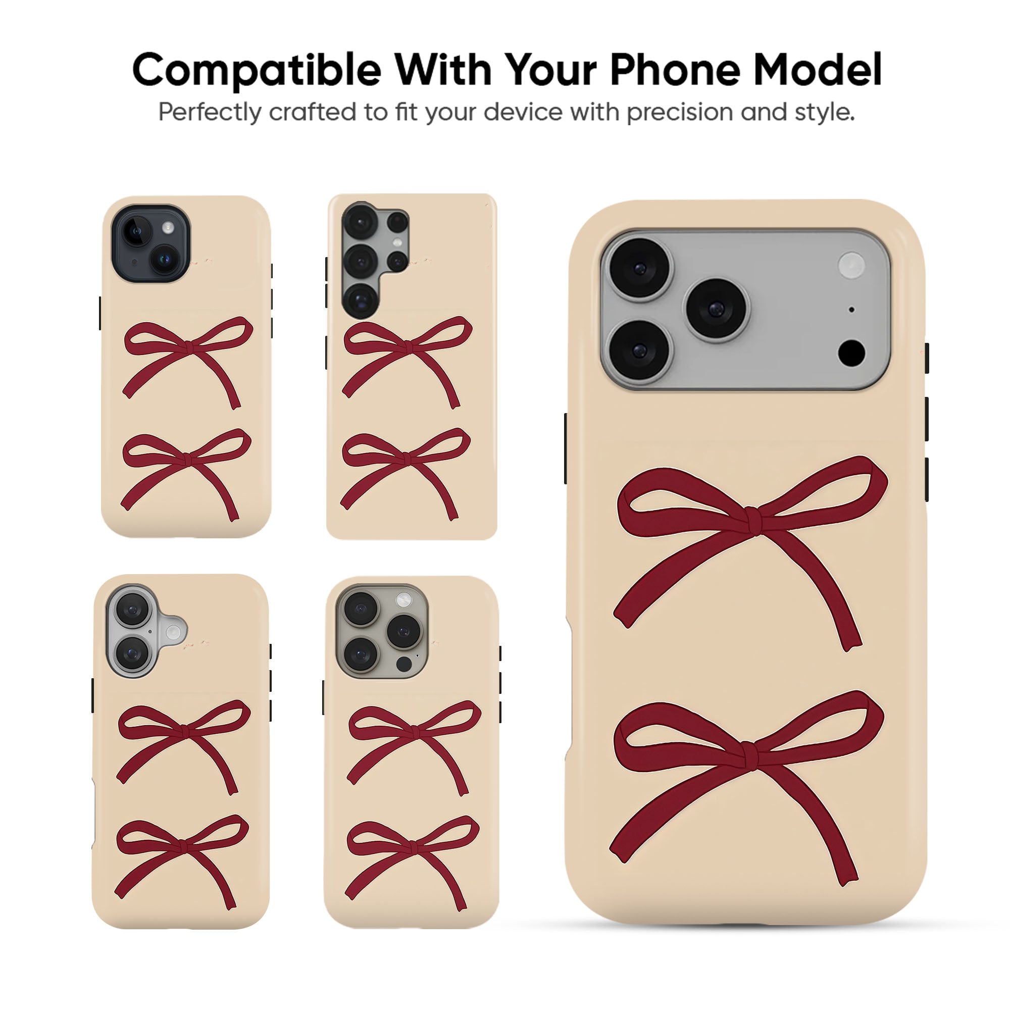 Scarlet Bow Tough Case