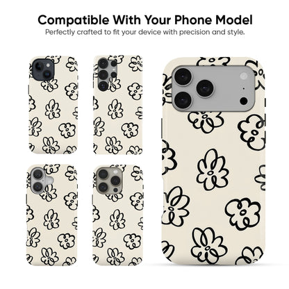 Doodle Sketch Tough Case