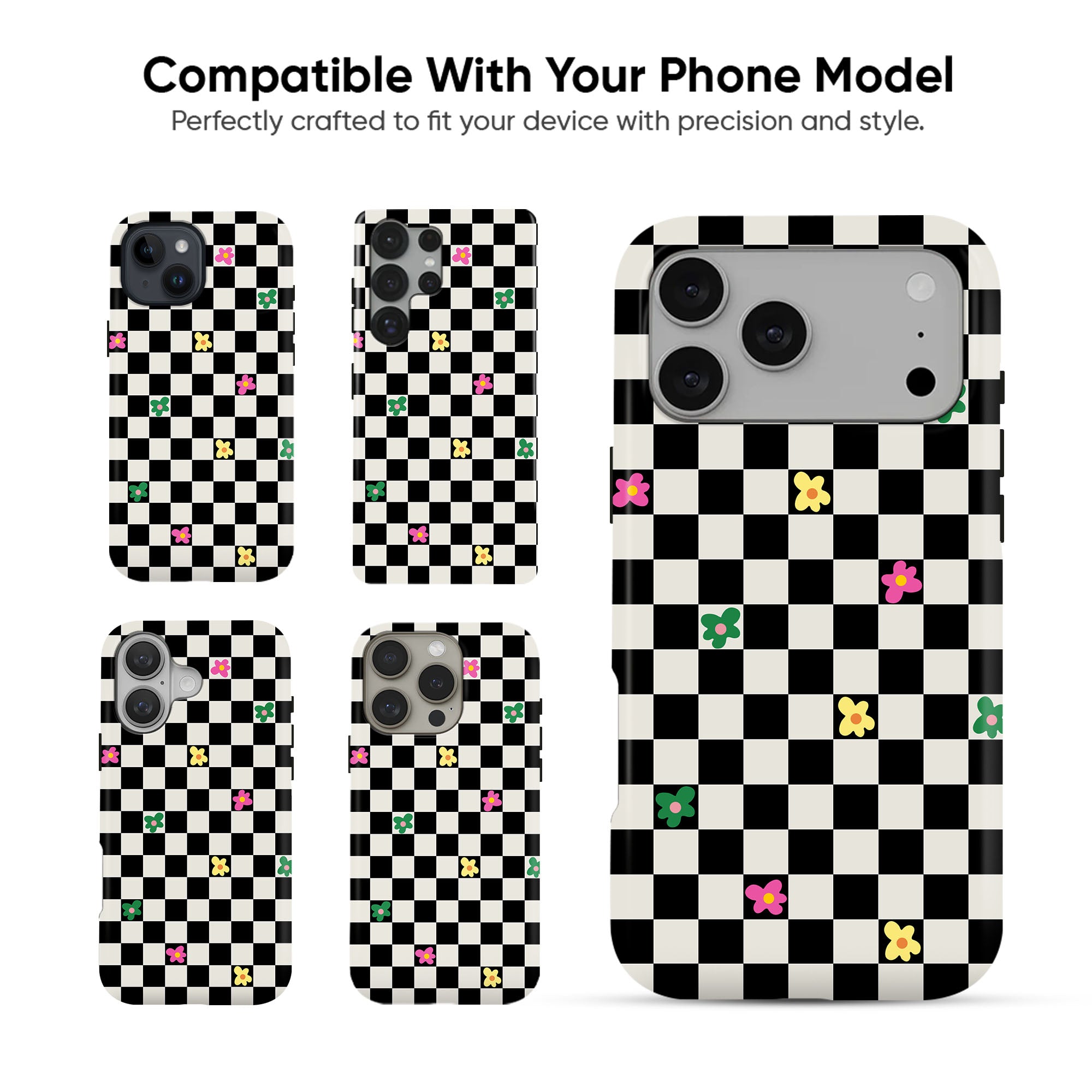 Flower Checkmate Tough Case