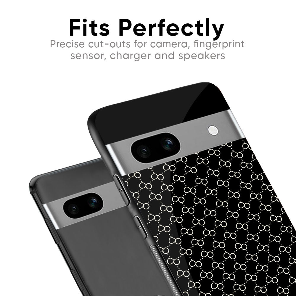 Branded Texture Glass Case for Google Pixel 9 Pro XL