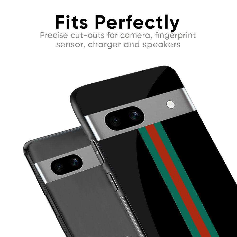 Tricolor Palette Glass Case for Google Pixel 8A