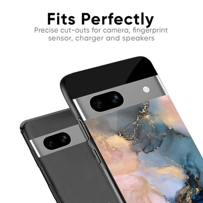 Marble Ink Abstract Glass Case for Google Pixel 9 Pro XL