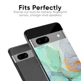 Green Marble Glass Case for Google Pixel 9 Pro