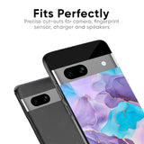Alcohol ink Marble Glass Case for Google Pixel 9