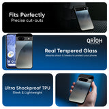 Tricolor Ombre Glass Case for Google Pixel 9 Pro