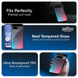 Rainbow Laser Glass Case for Google Pixel 9 Pro