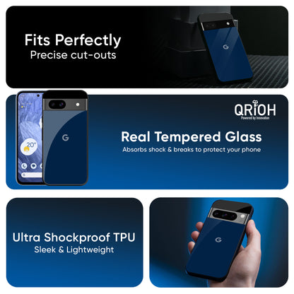 Royal Navy Glass Case for Google Pixel 9