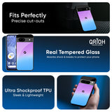 Unicorn Pattern Glass Case for Google Pixel 9 Pro