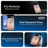 Golden Mauve Glass Case for Google Pixel 9