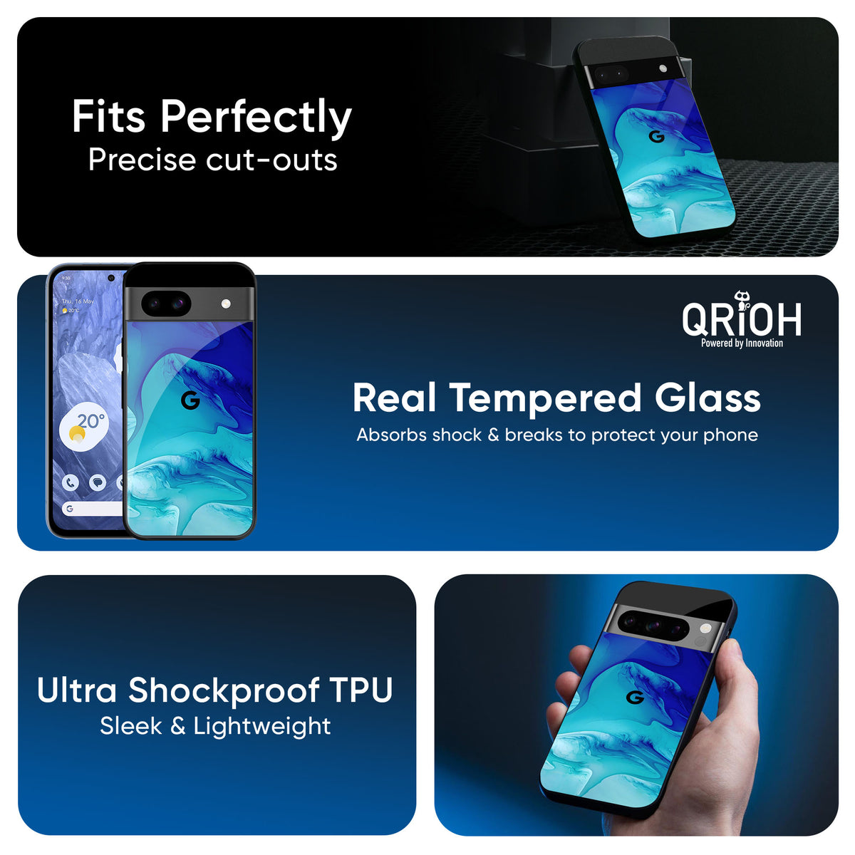 Raging Tides Glass Case for Google Pixel 9